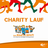 Grafik zum Charity Lauf Kein Kind ohne Sport!- gezeichnete Kinder